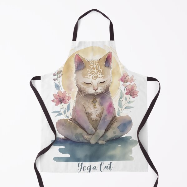 Item preview, Yoga cat 11 designed and sold by printiesart.