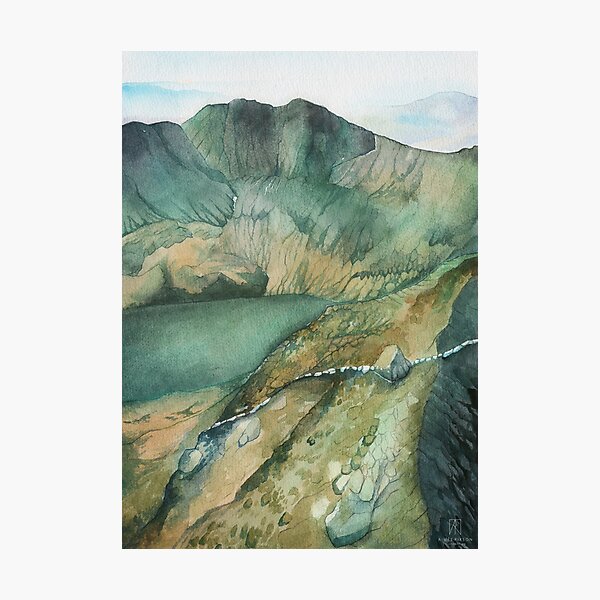 Snowdon in Summer Photographic Print