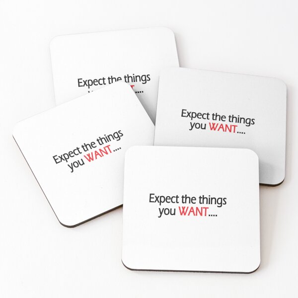 Item preview, Expect the things you Want! designed and sold by Positive Mindzet!.