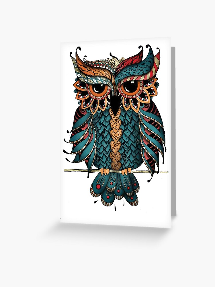 Mighty Owl | Greeting Card