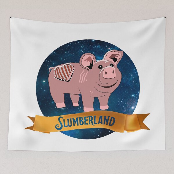 Item preview, Slumberland Dream Pig Plush designed and sold by PG Illustration.