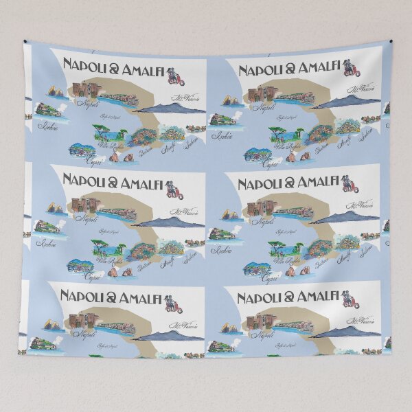 Item preview, Napoli and Amalfi coast in Italy designed and sold by artshop77.