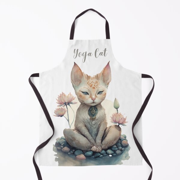Item preview, Yoga cat 12 designed and sold by printiesart.