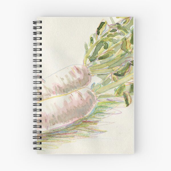 Item preview, Mooli daikon white radish designed and sold by lindaknight.