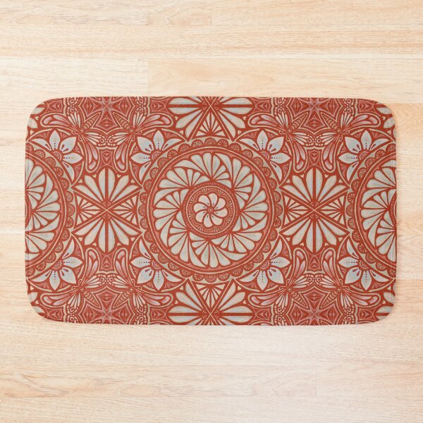 Item preview, Pasifika burnt orange designed and sold by AprilAppleArt.