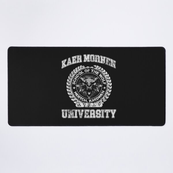 Item preview, Kaer Morhen University School Of The Wolf Funny T-Shirt designed and sold by Knight-Saverin.