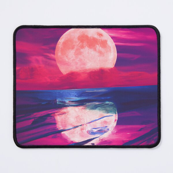 Item preview, Blood moon lunar space eclipse in the night sky designed and sold by Chris Purdy.
