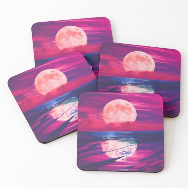 Item preview, Blood moon lunar space eclipse in the night sky  designed and sold by Chris Purdy.