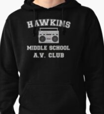 Hawkins Middle School AV Club Stranger Things Pullover Hoodie