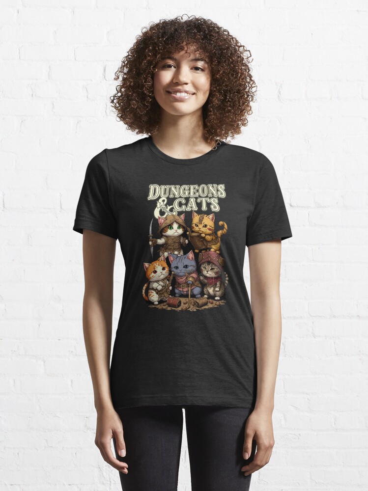 Dungeons and shop cats t shirt