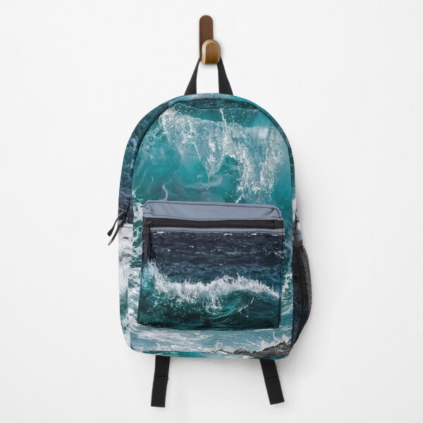 Item preview, Crashing waves onto sea beach designed and sold by fawzimorsy.