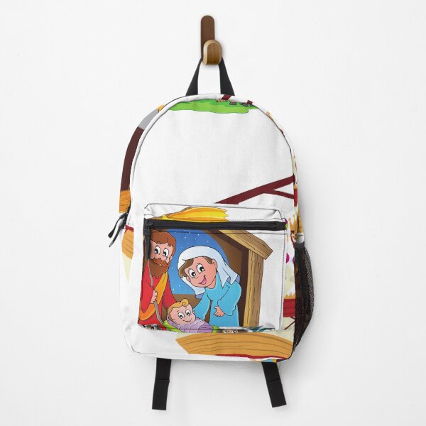 Item preview, The birth of the baby Jesus Christmas sticker designed and sold by MichaelGrace.