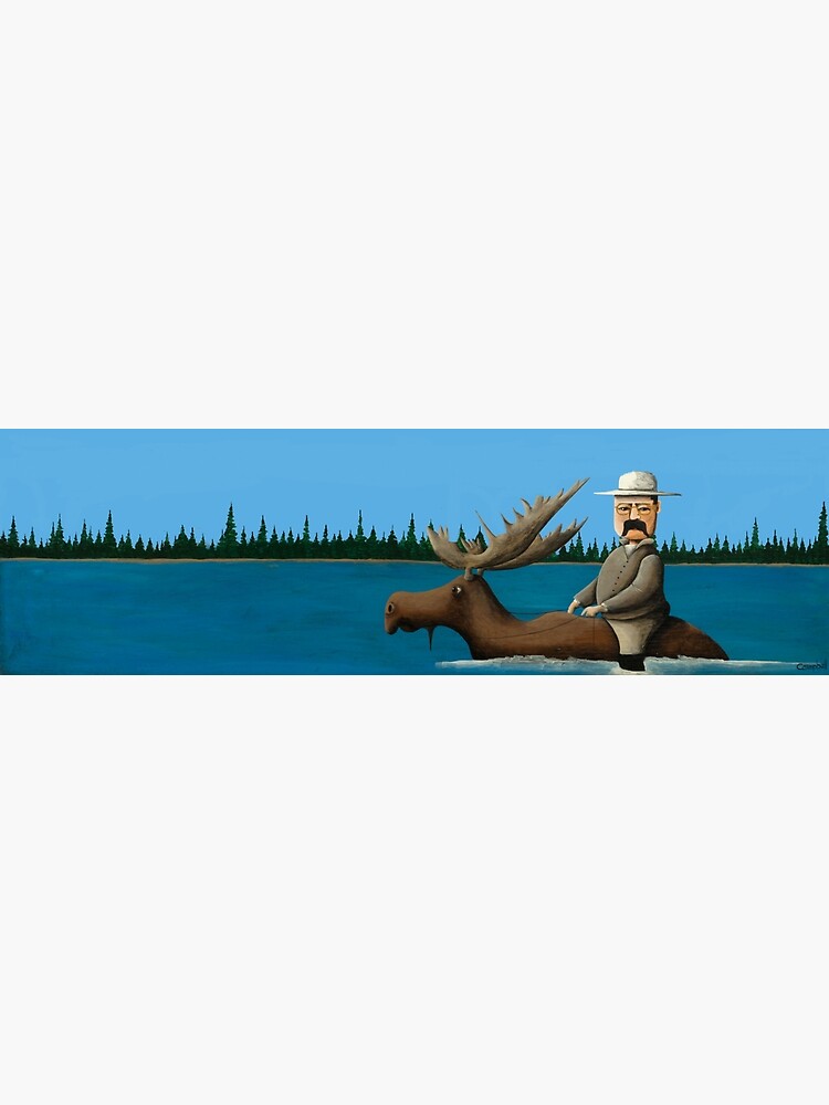 roosevelt riding a moose