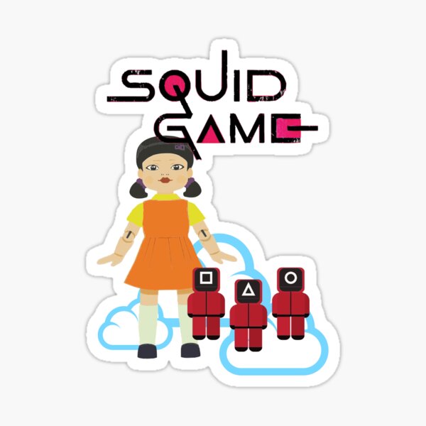 Item preview, Squid Game, Doll Younghee, Korean Drama Series, Officially Licensed Fan Art designed and sold by Mauswohn.