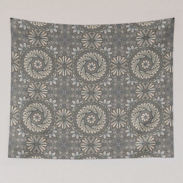 Item preview, Pasifika warm graphite grey designed and sold by AprilAppleArt.