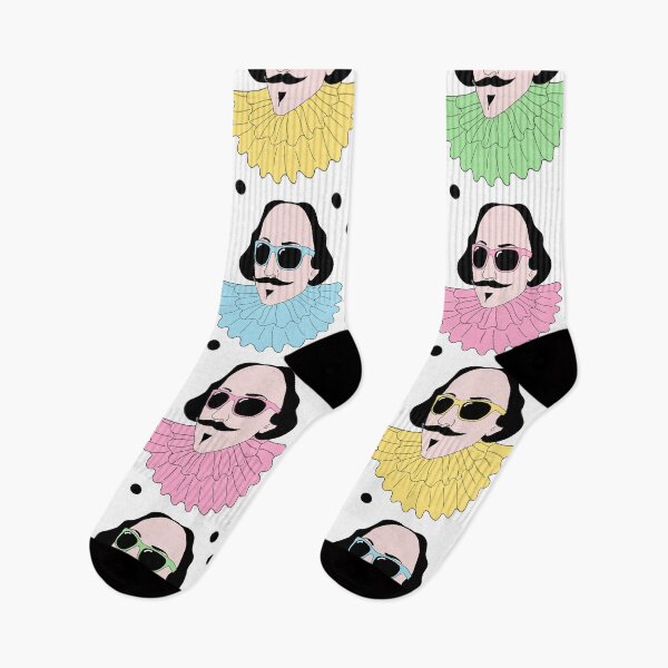 Item preview, Shakespeare with sunglasses pattern designed and sold by Aura-E.