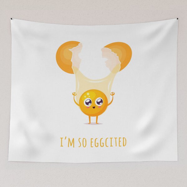 Item preview, I'm so Eggcited designed and sold by AlessandroAru.
