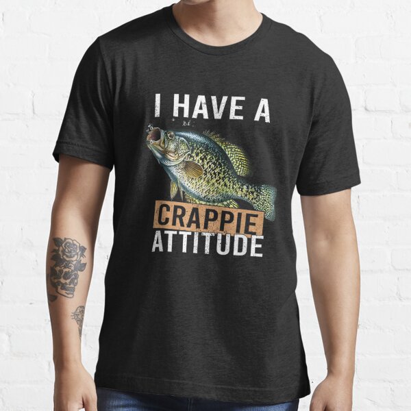 Crappie fishing shirt, Crappie attitude Premium T-Shirt