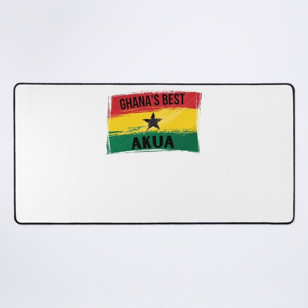 Item preview, Ghana's Best AKUA Name On Flag designed and sold by AfriStyleUK.