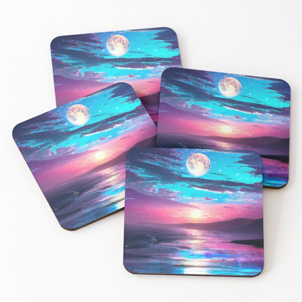 Item preview, Van Gogh style moon lunar space eclipse in the night sky  designed and sold by Chris Purdy.