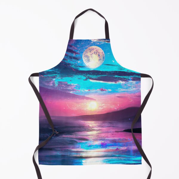 Artikelvorschau, Van Gogh style moon lunar space eclipse in the night sky entworfen und verkauft von Chris Purdy.