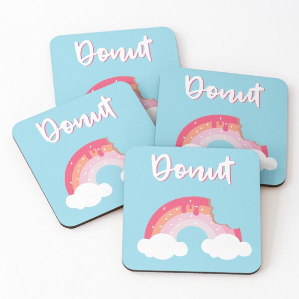 Item preview, Strawberry Donut Rainbow Heaven - A bite of Donut - Feel like Heaven designed and sold by thewishdesigns.