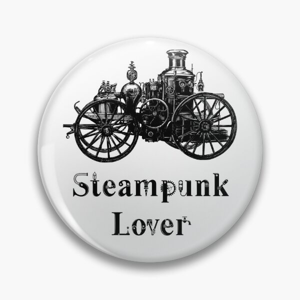 Item preview, 'Steampunk Lover' Automotive Design - Retro Illustration for T-shirts, mugs, phone cases and other accessories designed and sold by Ridiculam Toga.