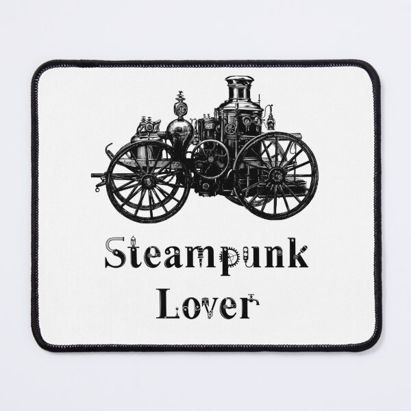 Item preview, 'Steampunk Lover' Automotive Design - Retro Illustration for T-shirts, mugs, phone cases and other accessories designed and sold by Ridiculam Toga.