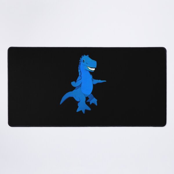 Item preview, Dancing blue dinosaur designed and sold by CottagePop.