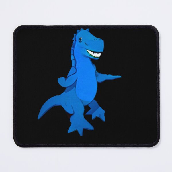 Item preview, Dancing blue dinosaur designed and sold by CottagePop.
