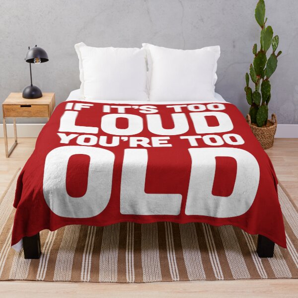 Item preview, Too Loud Music Quote designed and sold by quarantine81.