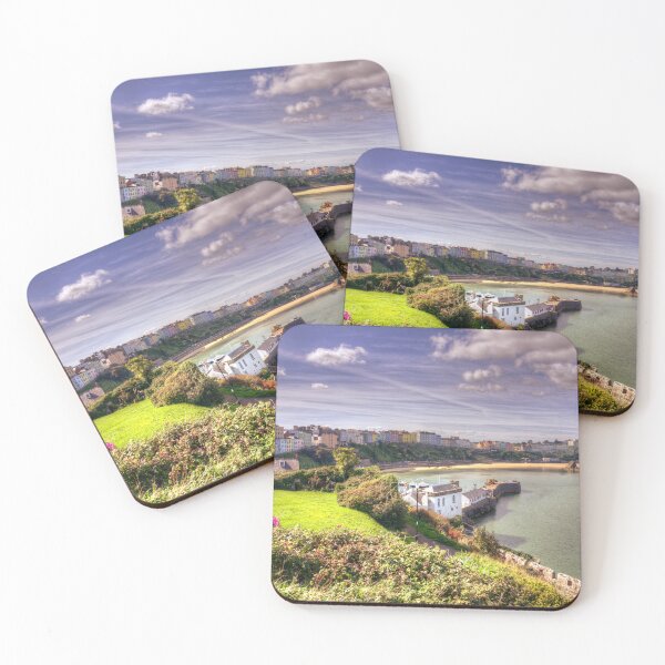 Item preview, Tenby harbour seascape designed and sold by hawkie.