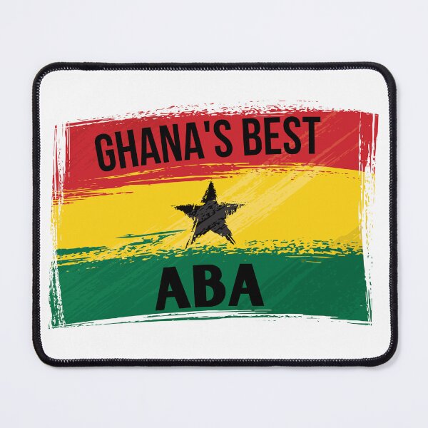 Item preview, Ghana's Best ABA Name On Flag designed and sold by AfriStyleUK.
