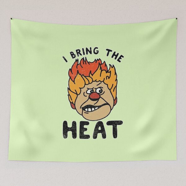 Item preview, I Bring The Heat Christmas Cartoon Character designed and sold by malconerh.