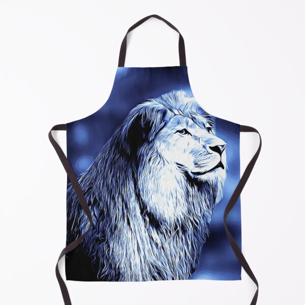 Item preview, blue lion designed and sold by Design Kingdom.