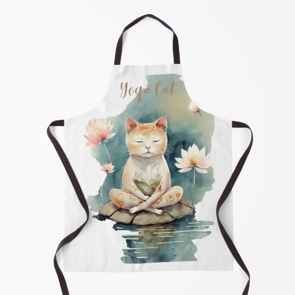 Item preview, Yoga cat 14 designed and sold by printiesart.