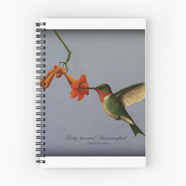 Item preview, Ruby Throated Hummingbird designed and sold by timcampbellart.