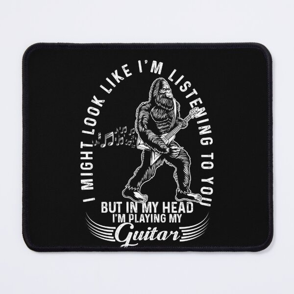 Item preview, Bigfoot Guitar Design For Men Women Guitarist Music Player designed and sold by Myth-Creatures.