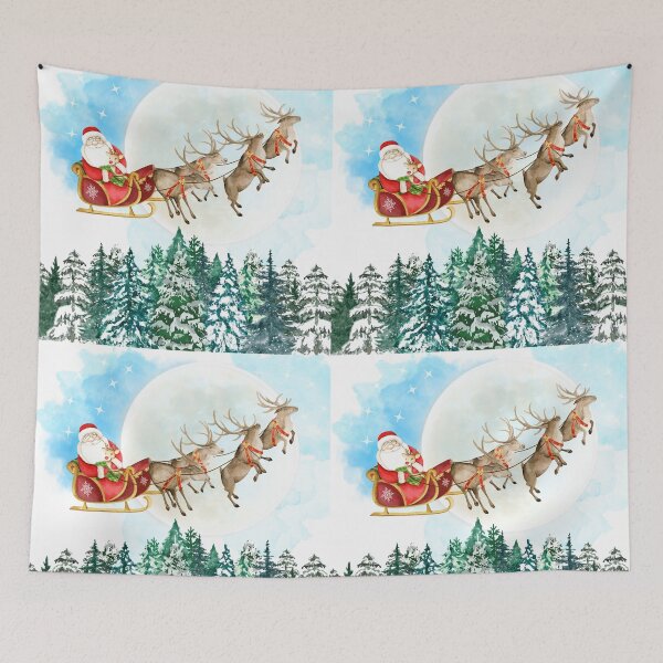 Item preview, Santa’s Night to Ride designed and sold by StuffWeMade.