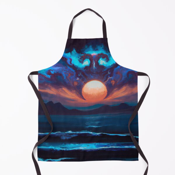 Artikelvorschau, Van Gogh style lunar space eclipse in the night sky entworfen und verkauft von Chris Purdy.