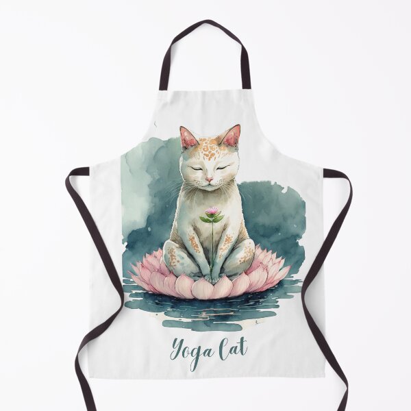 Item preview, Yoga cat 15 designed and sold by printiesart.
