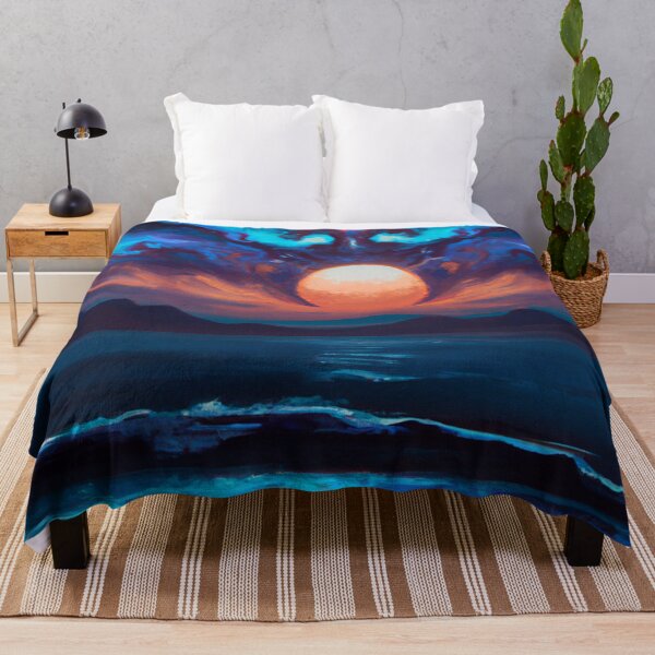 Artikelvorschau, Van Gogh style lunar space eclipse in the night sky entworfen und verkauft von Chris Purdy.
