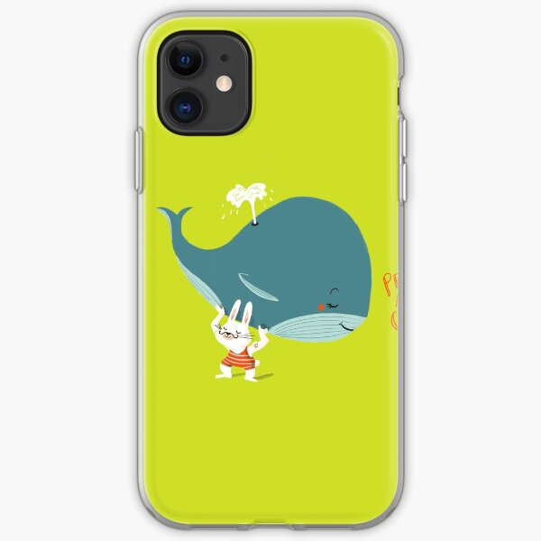 Little but Strong - Whale Coque souple iPhone