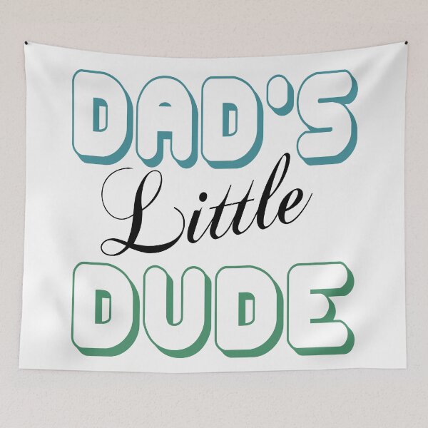 Item preview, Dad's little dude - father's day shirts designed and sold by latelierdechris.