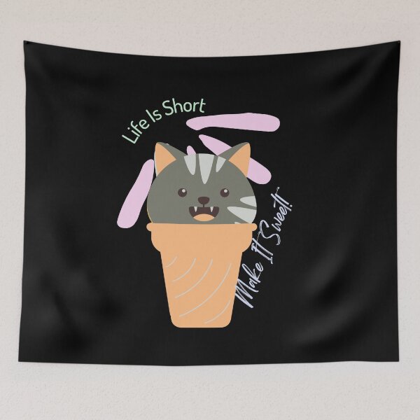 Item preview, Orange Tabby Cat Ice Cream designed and sold by TowTees.