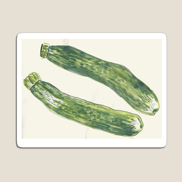 Item preview, Zucchini courgette designed and sold by lindaknight.