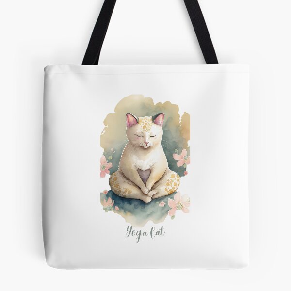 Item preview, Yoga cat 16 designed and sold by printiesart.