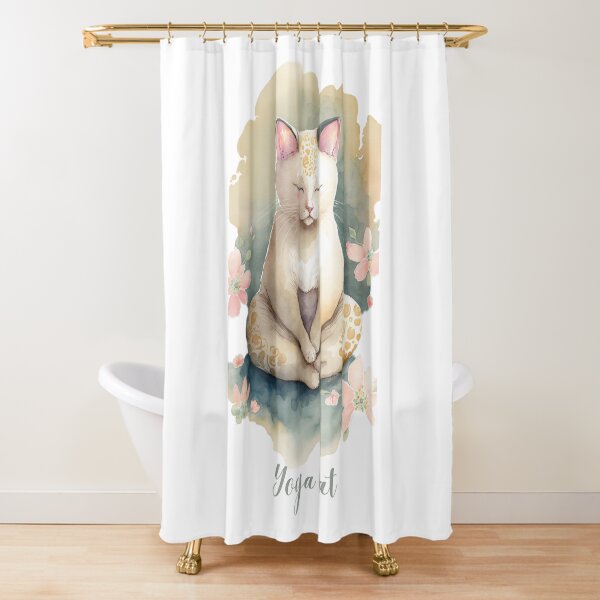 Item preview, Yoga cat 16 designed and sold by printiesart.