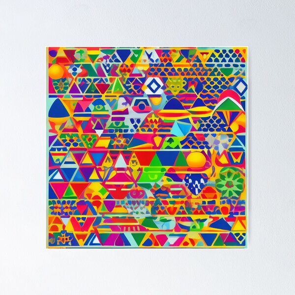 Item preview, Abstract geometric shapes designed and sold by artdragongift 15.