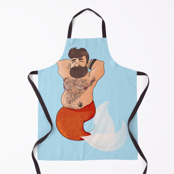 Item preview, Colorful and Whimsical Gay Bear Merman Products to Celebrate Diversity designed and sold by ItalianCub.